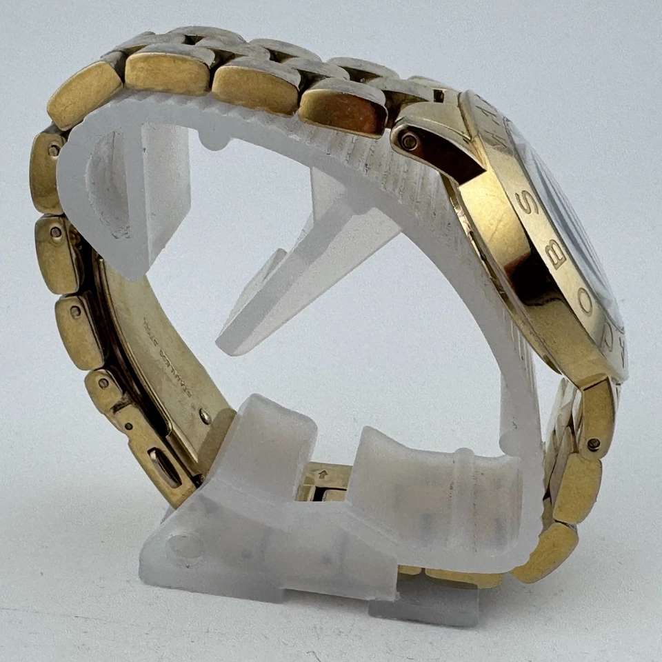 Marc Jacobs Reloj Cuarzo MBM3334 Mujer Tono Dorado Acero Analógico Batería Nueva 6.75" Foto 3 de 4