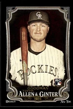 2024 Topps Allen & Ginter X Hunter Goodman #3 RC Colorado Rockies