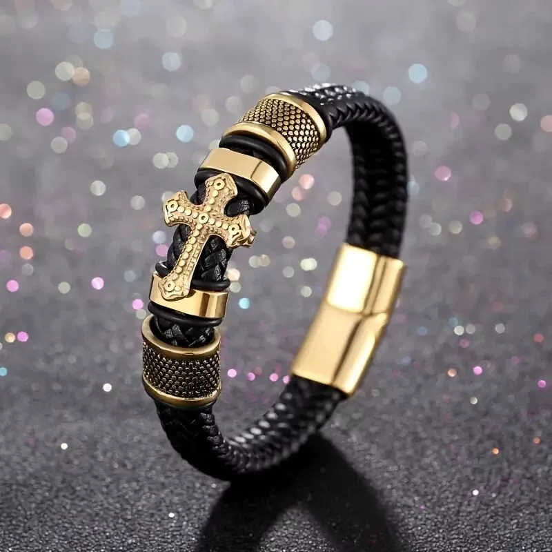 Mens religious bracelet sale