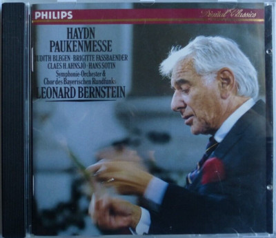 Haydn Paukenmesse - CD - Leonard Bernstein/ Judith Blegen u.a. -  (1984)