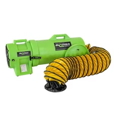 Industrial Blower Depot Industrial Plastic Blower Kit with 15' Ducting