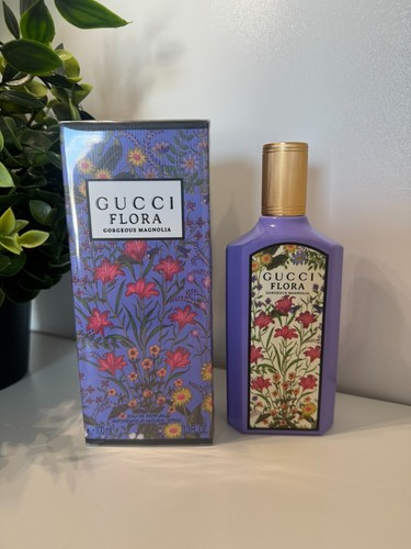 Gucci Flora Gorgeous Magnolia Eau de Parfum 3.3 oz 100 ml NEW/SEALED