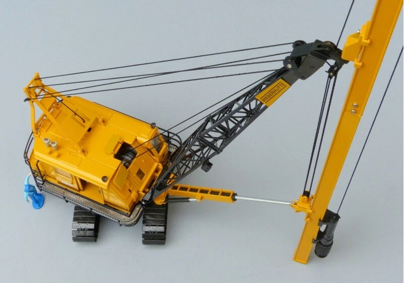 1/50 NZG WESERHUTTE W180 Crawler Pile Driver Crane, MIB