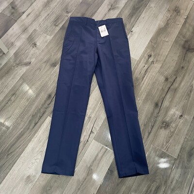 Nike Club Chinohose W30 L32 blau Herren Straight Cut Sport Skater Golf Hose (neu)