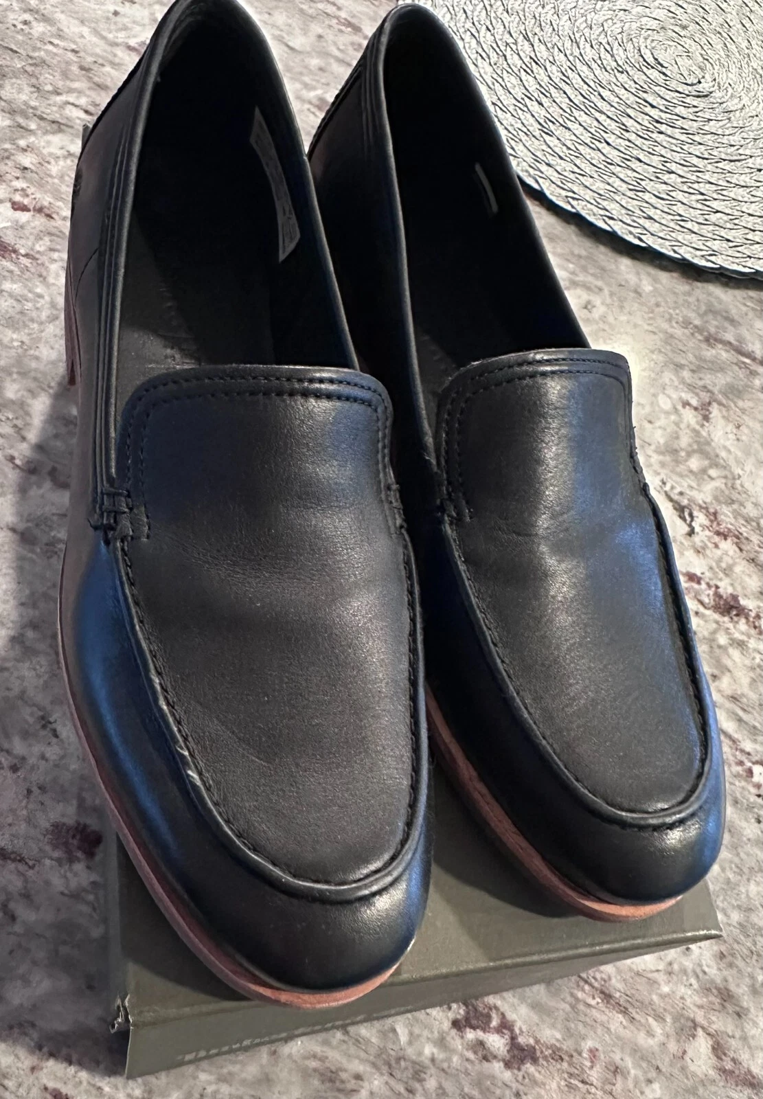 Mocassini Timberland Somers Falls A1PBV da donna US 7 5 in pelle nabuk nera