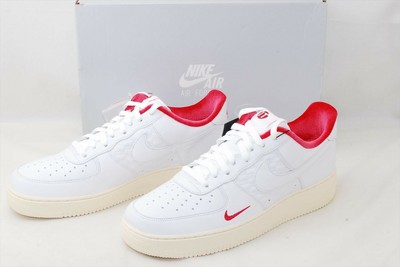 Brand New\u003e KITH x Nike Air Force 1 Low Japan White Red CZ926-100 From Japan  | eBay