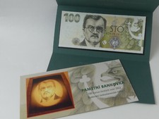 TSCHECHIEN 2022 100 KRONEN GEDENK BANKNOTE - KAREL ENGLIS -