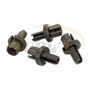 4 Universal Metric Motorcycle Atv Clutch Brake Cable Adjuster Wing Nut