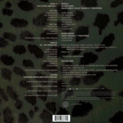 RUSH SIGNALS [40TH ANNIVERSARY SUPER DELUXE EDITION] NEW CD