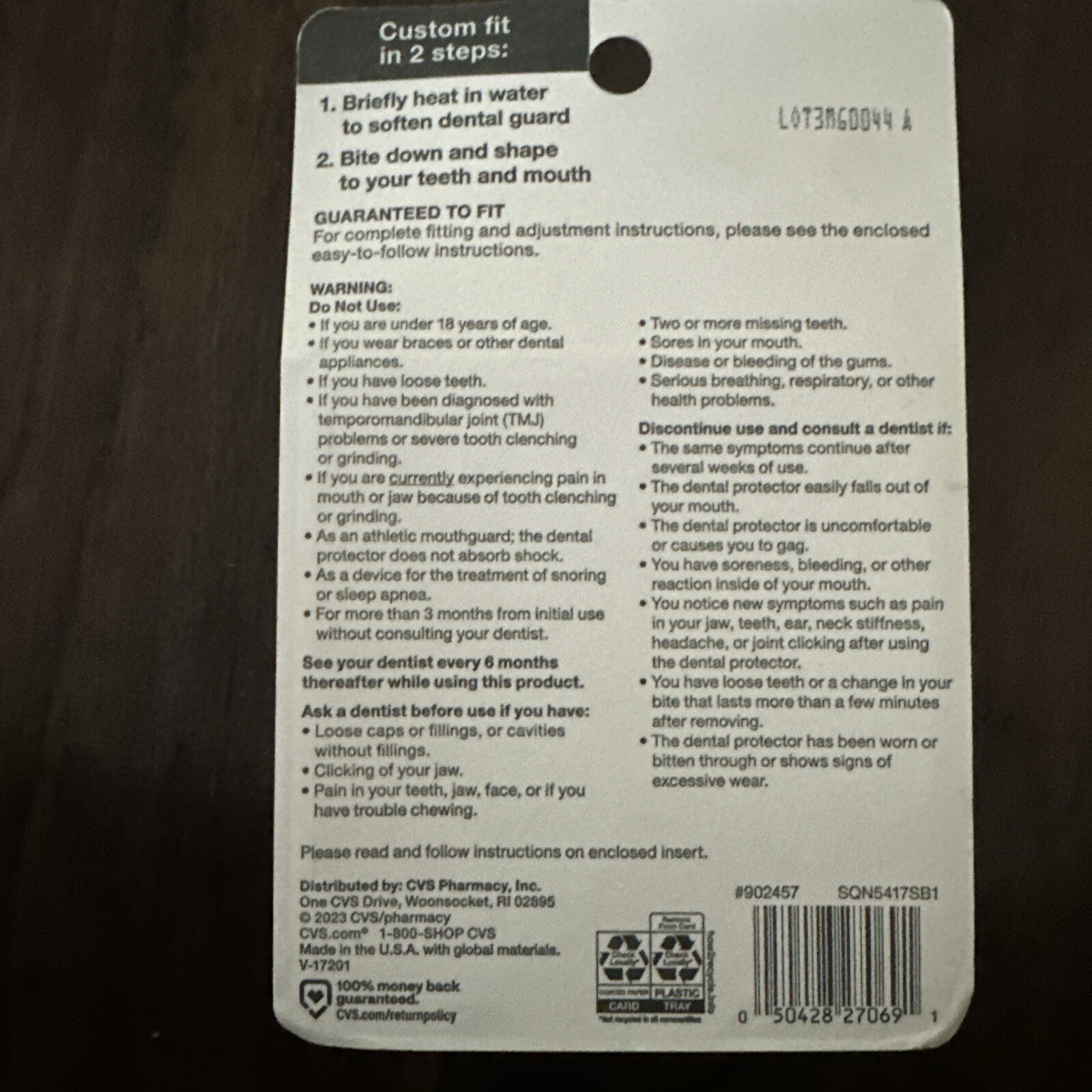 CVS Health 2 Dental Guards Case Night Guard for Teeth Grinding for sale online eBay
