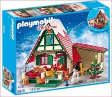 PLAYMOBIL HOUSE 5976 SANTA'S HOME - BRAND NEW IN BOX !