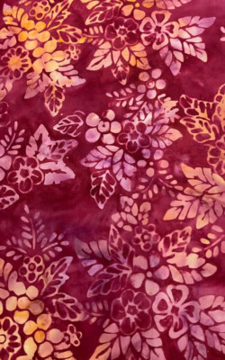 JAVA BATIK - ROSE 80-Y3567-- BY THE YARD