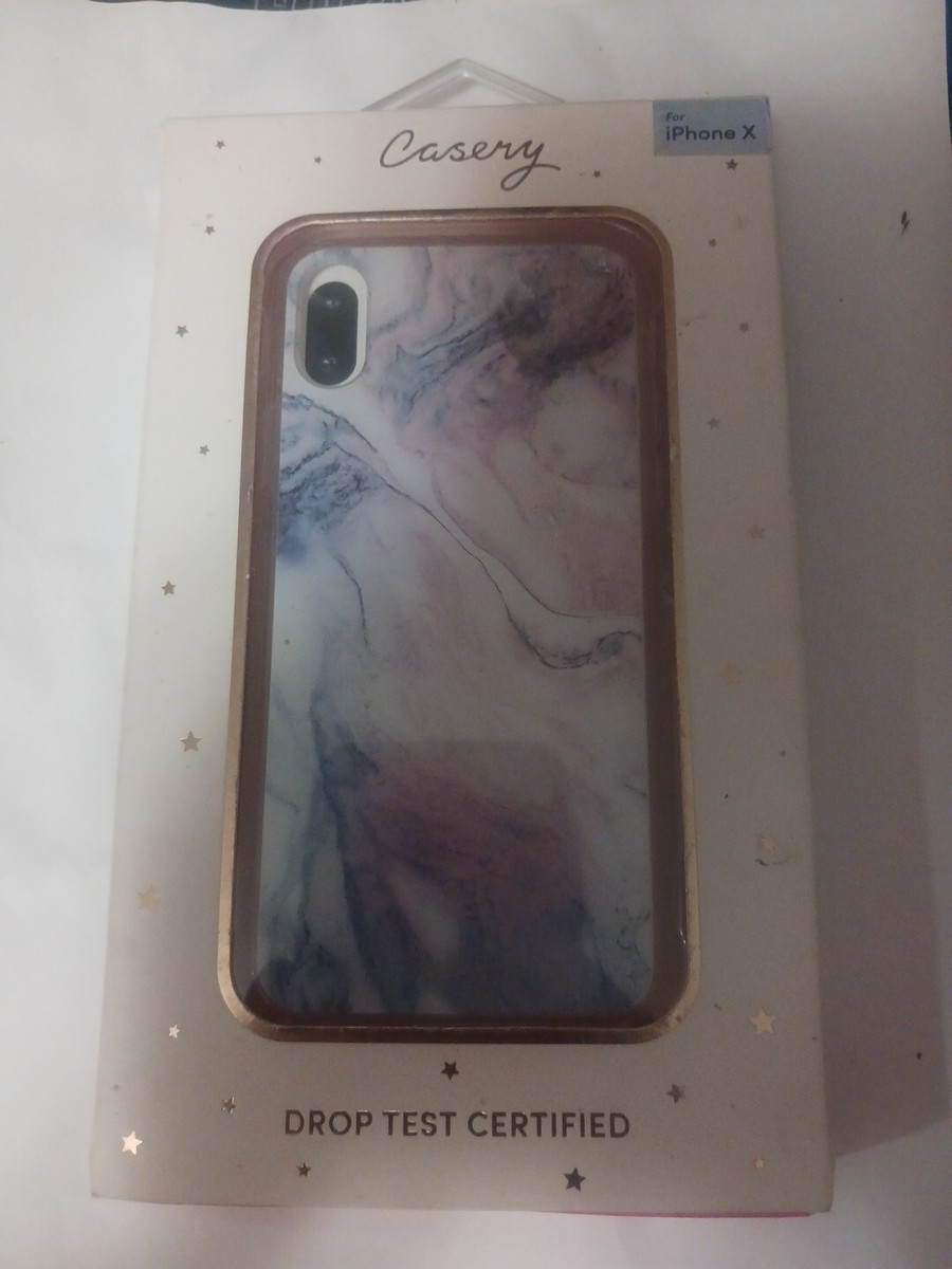 Casery iPhone Case for iPhone X/XS Cloudy Marble