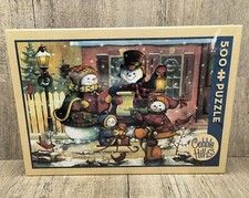 Cobble Hill Christmas Jigsaw Puzzle 500pc. "Song Of The Season" New