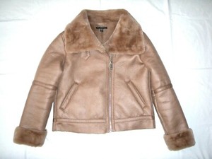 Chaqueta de Moda de Mujer Zara TRF Ropa Exterior Chaqueta de Motociclista  Marrón/Rosa Talla XS EXCELENTE | eBay