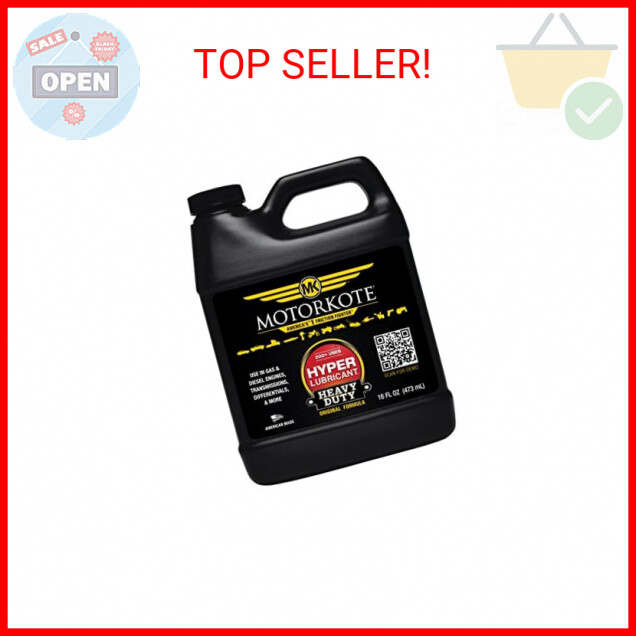 Motorkote Hyper Lubricant Engine Treatment, MKHL1606, 16Ounce