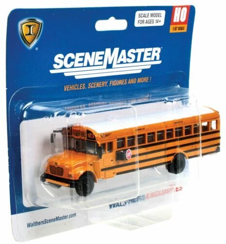 Walthers SceneMaster 949-11701 HO Scale International CE School Bus NIB - Image 3 of 3