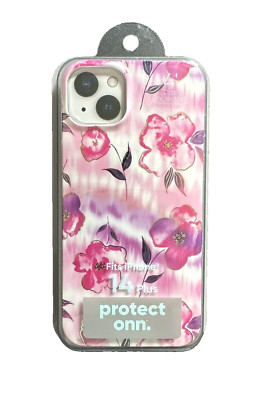 onn. iPhone 14 Plus Phone Case - Bright Floral