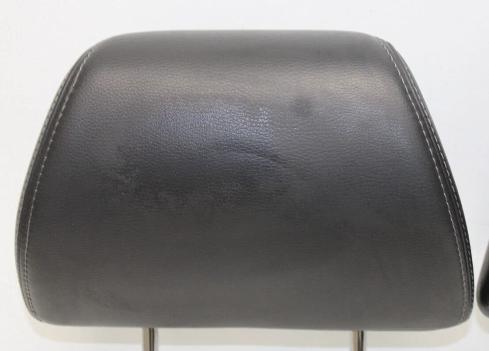 2008-11 SUBARU TRIBECA FRONT HEAD REST SET GRAY LEATHER OEM P/N 64061XA02CMW - Image 3 of 4