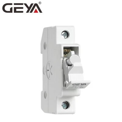 GEYA Solar PV 1/2polig Sicherung & Halter DC Schutz 2-30Amp 10*38mm 20kA 1000VDC - Bild 1 von 4