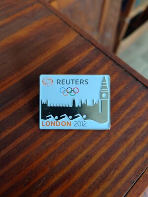 Seltener Olympia Reuters Pin, London 2012, Journalist, Olympics