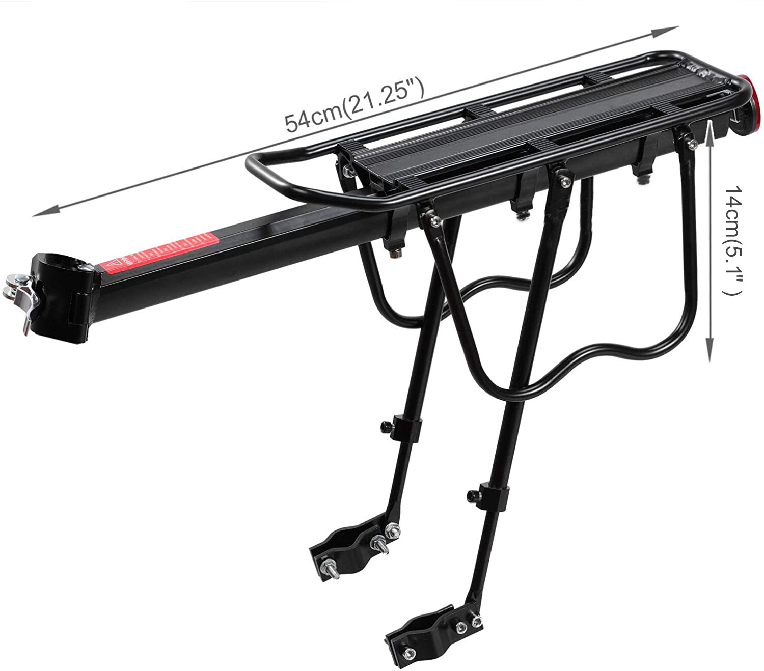 Rear Bike Rack Bicycle Cargo Rack Luggage Carrier Holder Pannier w