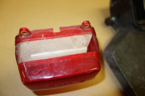 Honda NX250 NX 250 Dominator MD21 rear mudguard body frame light DAMAGED - Picture 6 of 9