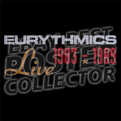 Eurythmics Live 1983-1989 Banner Album Cover Poster