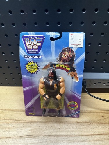 Mankind Vintage WWF Justoys Bend-Ems Bendy Action ...