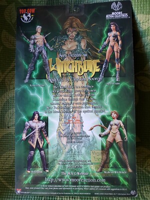 NEW: WITCHBLADE Sara Pezzini Golden Action Figure Top Cow NEW: WITCHBLADE Sara Pezzini Golden Action Figure Top Cow
