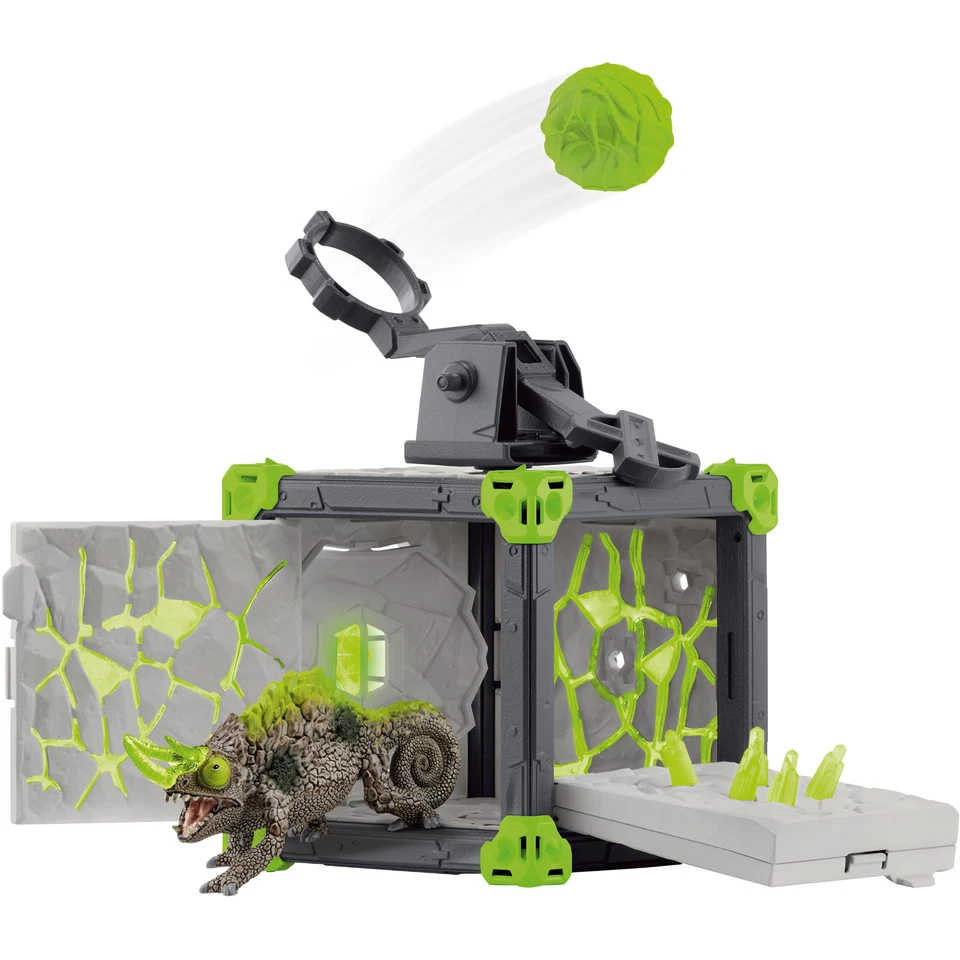 Schleich Eldrador Creatures BattleCave Steinchamäleon, Spielfigur