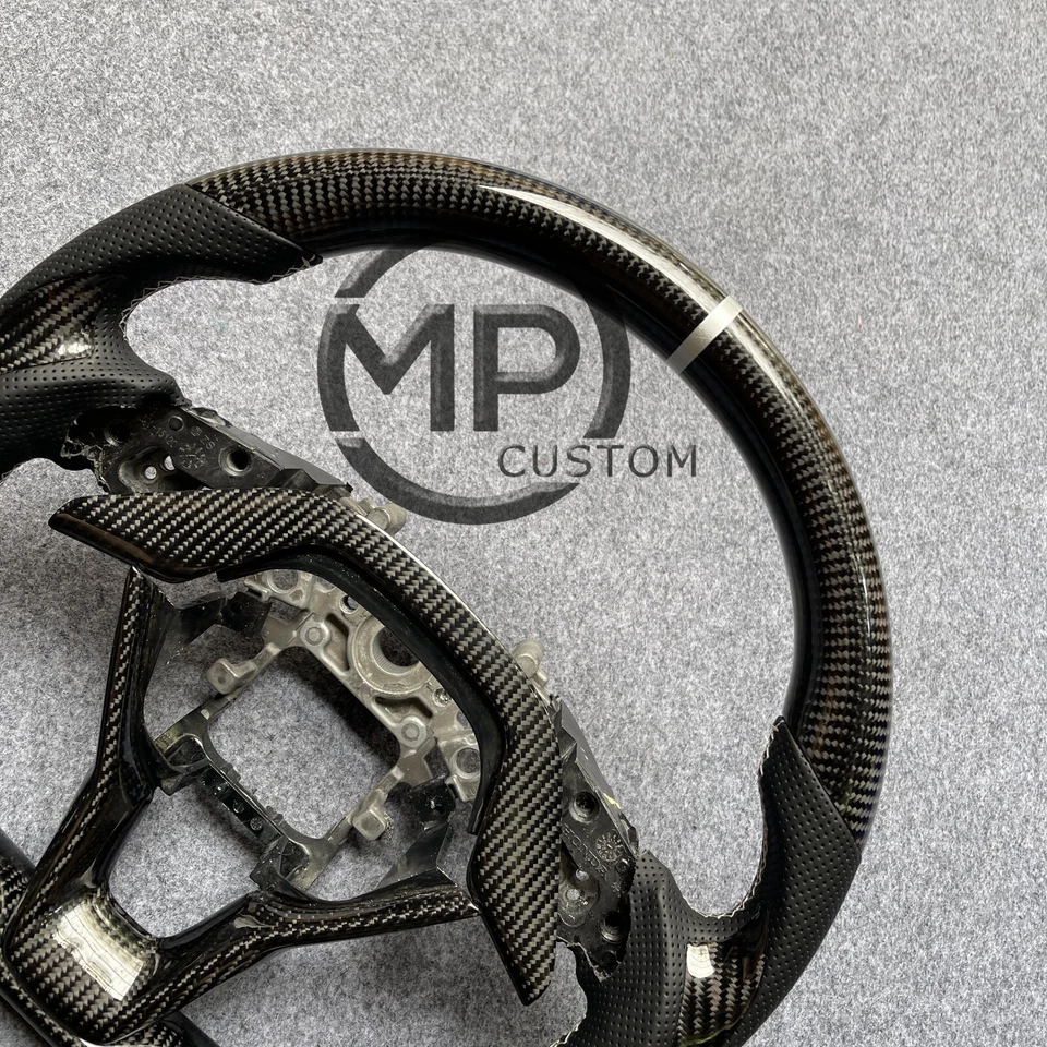 Custom Carbon Fiber Steering Wheel Fit For Honda 10th gen Accord Insight 2018+ - Image 4 of 4