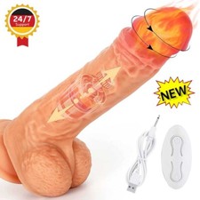 Heizung Dildo Vibrator Realistisch Penis Vagina Massager Sexspielzeug für Frauen