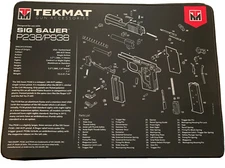 NEW TekMat Ultra Gun Cleaning Bench Mat for Sig Sauer P238/P938, 15” x 20”