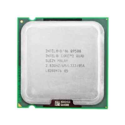 Intel Core 2 Quad Q9500 SLGZ4 2.83GHz 6MB LGA 775 Desktop Processor CPU