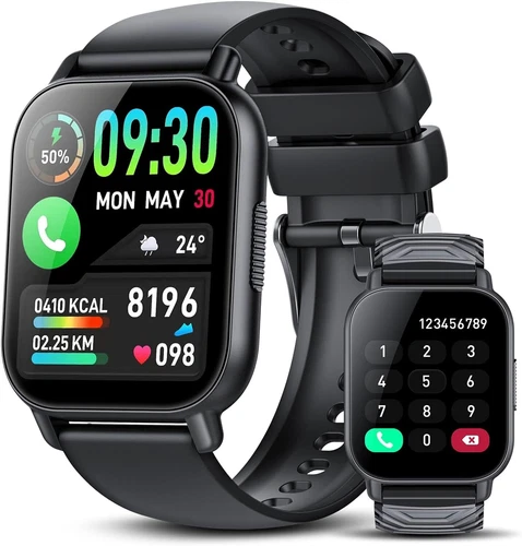 Smart Watch for Men and Women, 1.85" Fitness Activity Tracker, 112 Sport Modes