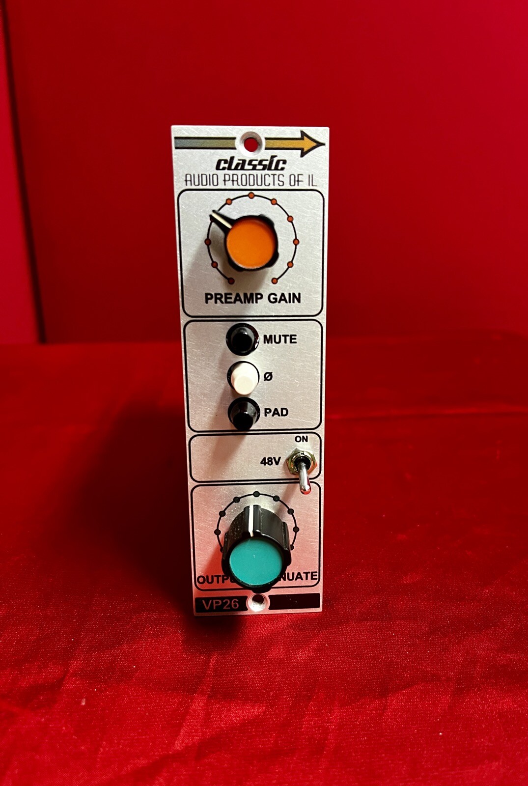 CAPI (Classic Audio Products ) VP26 500 Series Mic Preamp Preamplifier