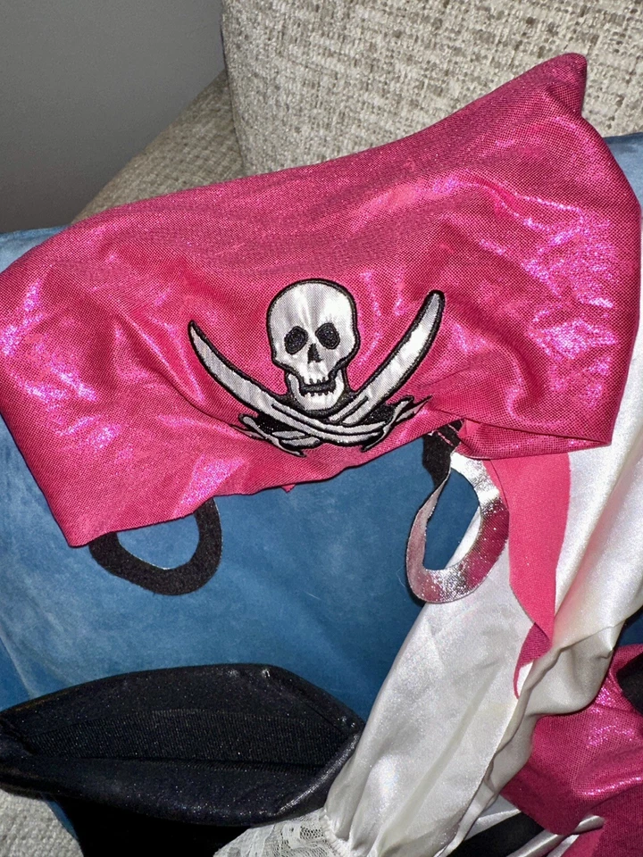 Auténtico Disfraz de Pirata para Niños Talla 6x Mapa del Tesoro y Más Teatro o Danza Foto 4 de 4