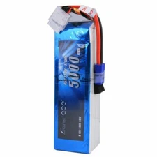 Gens Ace 5000mAh 45C 22.2V Lipo 6S Battery for RC Helicopter Boat Cars : Align