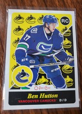 2015-16 O-Pee-Chee Hockey Retro #U19 Ben Hutton Vancouver Rookie Card