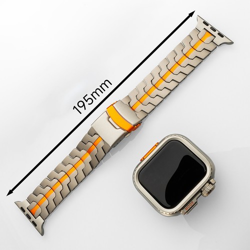 Metal Band+Case For Apple Watch 9 8 7 6 5 4 44/45mm iWatch Strap Change To Ultra - 第 2/19 張圖片