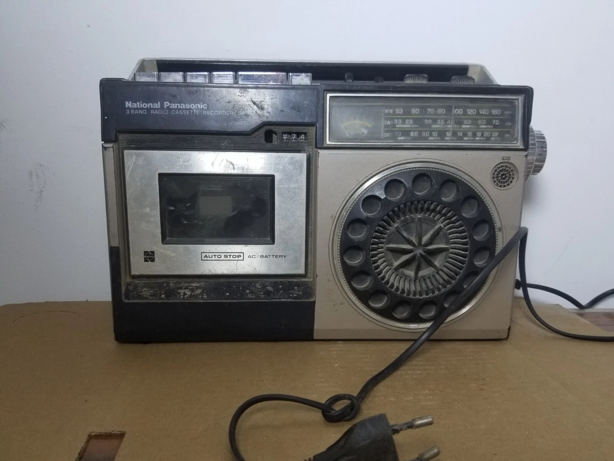 ラジオ・コンポ NationalPanasonic TRACKSTEREORECORD DECK ラジオ・コンポ NationalPanasonic TRACKSTEREORECORD DECK Vintage