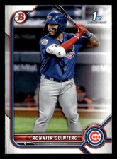 2022 Bowman #BP-124 Ronnier Quintero Prospects