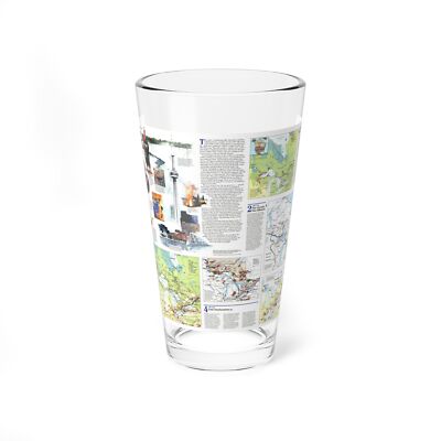 Canada - Ontario 2 (1996) (Map) Pint Glass 16oz