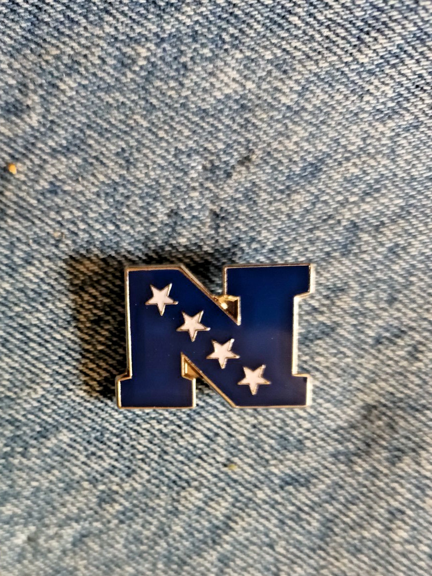 NFL-NFC -ENAMEL PIN-SHIP ALL THE PINS YOU BUY FOR $4.99-VISIT OUR STORE