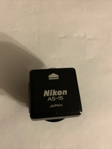 Nikon AS-15 Flash Sync Terminal Adapter for Connection of Hot Shoe to PC