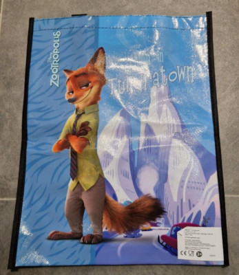 Subway Promotions - Zootropolis Tasche - Nick Wilde mit Stickern