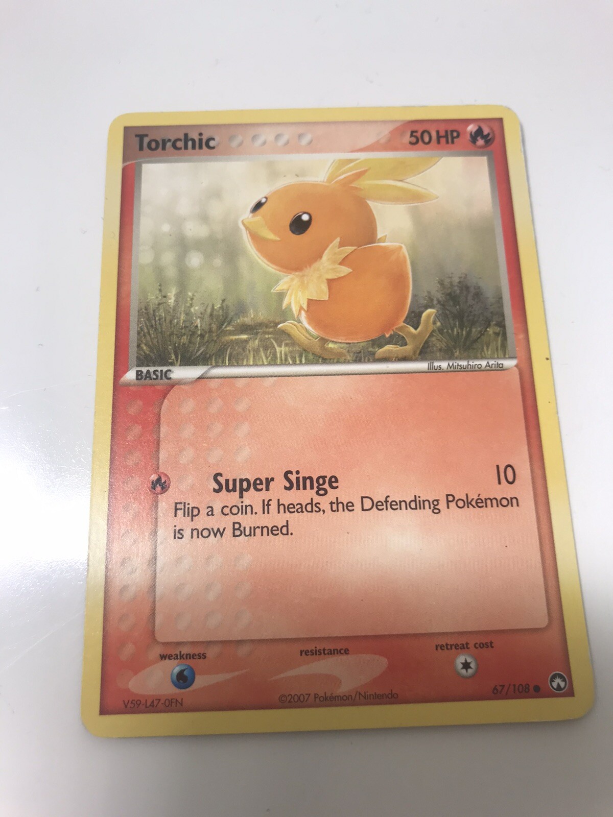 Pokémon TCG - TORCHIC - EX POWER KEEPERS 67/108 - NM