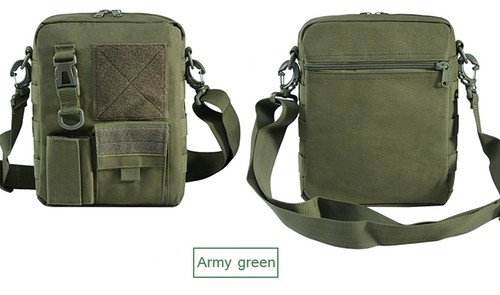Men Vintage Military Canvas Crossbody Bag School Satchel Messenger Shoulder Bags - Picture 13 of 27