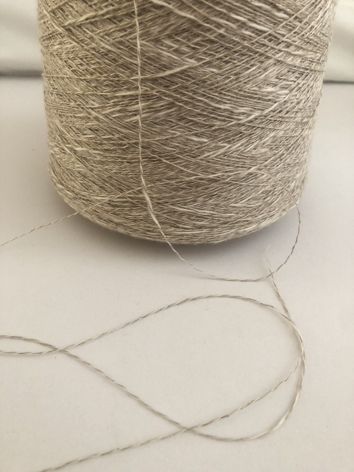 Cotton&linen 660g knitting yarn on cone eBay